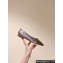 Louis Vuitton LV Night Met Flat Ballerinas in Satin Gray 2024
