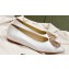 Louis Vuitton LV Night Met Flat Ballerinas in Satin White 2024