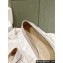 Louis Vuitton LV Night Met Flat Ballerinas in Satin White 2024