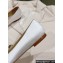 Louis Vuitton LV Night Met Flat Ballerinas in Satin White 2024