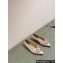 Louis Vuitton LV Night Met Flat Ballerinas in Satin White 2024