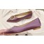 Louis Vuitton LV Night Met Flat Ballerinas in Satin Purple 2024