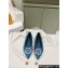 Louis Vuitton LV Night Met Flat Ballerinas in Satin Blue 2024