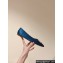 Louis Vuitton LV Night Met Flat Ballerinas in Satin Blue 2024