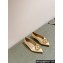 Louis Vuitton LV Night Met Flat Ballerinas in Satin Yellow 2024