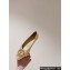 Louis Vuitton LV Night Met Flat Ballerinas in Satin Yellow 2024