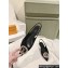 Louis Vuitton LV Night Met Slingback Ballerinas in Satin Black 2024