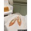 Louis Vuitton LV Night Met Slingback Ballerinas in Satin Orange 2024
