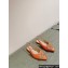 Louis Vuitton LV Night Met Slingback Ballerinas in Satin Orange 2024