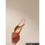 Louis Vuitton LV Night Met Slingback Ballerinas in Satin Orange 2024