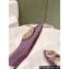 Louis Vuitton LV Night Met Slingback Ballerinas in Satin Purple 2024