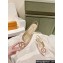 Louis Vuitton LV Night Met Slingback Ballerinas in Satin Pink 2024