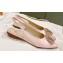 Louis Vuitton LV Night Met Slingback Ballerinas in Satin Pink 2024