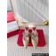 Roger Vivier Heel 5.5cm Virgule Flower Slingback Pumps in Patent Leather Nude 2024