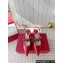 Roger Vivier Heel 5.5cm Virgule Flower Slingback Pumps in Patent Leather Red 2024