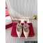Roger Vivier Heel 5.5cm Virgule Flower Slingback Pumps in Patent Leather White 2024