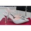 Roger Vivier Heel 8.5cm Bouquet Strass Buckle Sandals in Glitter Silver 2024