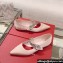 Roger Vivier Bouquet Flower Babies Ballerinas in Satin Nude 2024