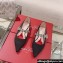 Roger Vivier Bouquet Flower Babies Ballerinas in Satin Black 2024
