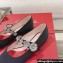 Roger Vivier Bouquet Flower Babies Ballerinas in Satin Black 2024