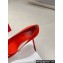 Roger Vivier Heel 4.5cm RV Bouquet Strass Buckle Pumps in Satin Red 2024