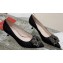 Roger Vivier Heel 4.5cm RV Bouquet Strass Buckle Pumps in Glitter Black 2024