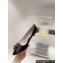Roger Vivier Heel 4.5cm RV Bouquet Strass Buckle Pumps in Glitter Black 2024