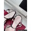 Roger Vivier Heel 8.5cm Bouquet Strass Buckle Sandals in Satin Black 2024