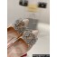 Roger Vivier Heel 8.5cm RV Bouquet Strass Buckle Pumps in Satin Nude 2024