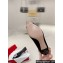 Roger Vivier Heel 4.5cm RV Bouquet Strass Buckle Pumps in Satin Black 2024