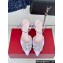 Roger Vivier Heel 8.5cm Bouquet Strass Buckle Sandals in Satin Lilac 2024