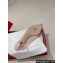 Roger Vivier Heel 8.5cm RV Bouquet Strass Pearl Buckle Pumps in Satin Nude 2024