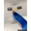 Roger Vivier Heel 8.5cm RV Bouquet Strass Buckle Pumps in Satin Blue 2024