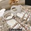Chanel Lambskin CC Logo Chain Sandals White 2024