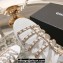 Chanel Lambskin CC Logo Chain Sandals White 2024
