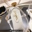 Chanel Heel 3cm Lambskin Crystal and Pearl Thong Sandals White 2024