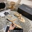 Chanel Lambskin CC Logo Chain Thong Sandals Beige 2024