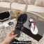 Chanel Lambskin CC Logo Chain Thong Sandals Brown 2024
