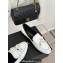 Chanel Calfskin Moccasins with Fringe White 2024