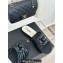 Chanel Lambskin tubular Mules with Camellia Black 2024