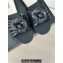 Chanel Lambskin tubular Mules with Camellia Black 2024