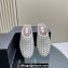 Alaia STRASS LAMBSKIN MULES White 2024