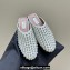 Alaia STRASS LAMBSKIN MULES White 2024