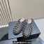 Alaia STRASS LAMBSKIN MULES Black 2024