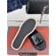 Loro Piana Tassels Charms Sandals in Alligator Leather Black 2024