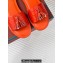 Loro Piana Tassels Charms Sandals in Alligator Leather Orange 2024