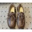 Miu Miu Unlined bleached leather loafers 5D123E Coffee 2024