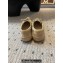 Miu Miu Unlined leather loafers 5D123E Suede Beige 2024