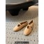 Alaia Suede Strap ballet flats in Beige 2024