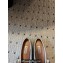 Alaia Strap ballet flats in Leather Silver 2024